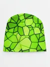 Детская шапка / Зеленая мозаика