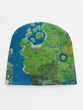Детская шапка / Fortnite карта
