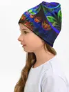 Детская шапка / ФРАКТАЛЬНЫЙ НЕОН