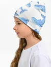 Детская шапка / Косяк китов