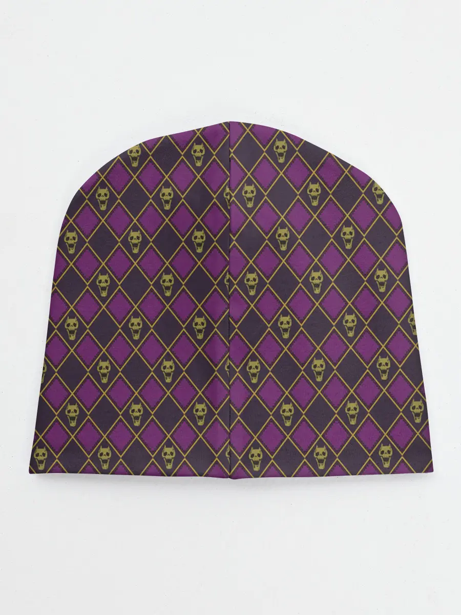 Детская шапка / KILLER QUEEN белая на узоре