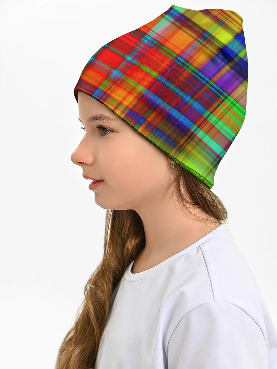 Детская шапка / Неоновая сетка