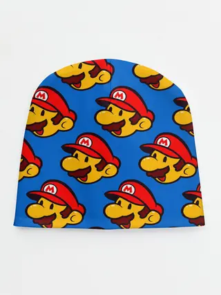 Детская шапка / Mario