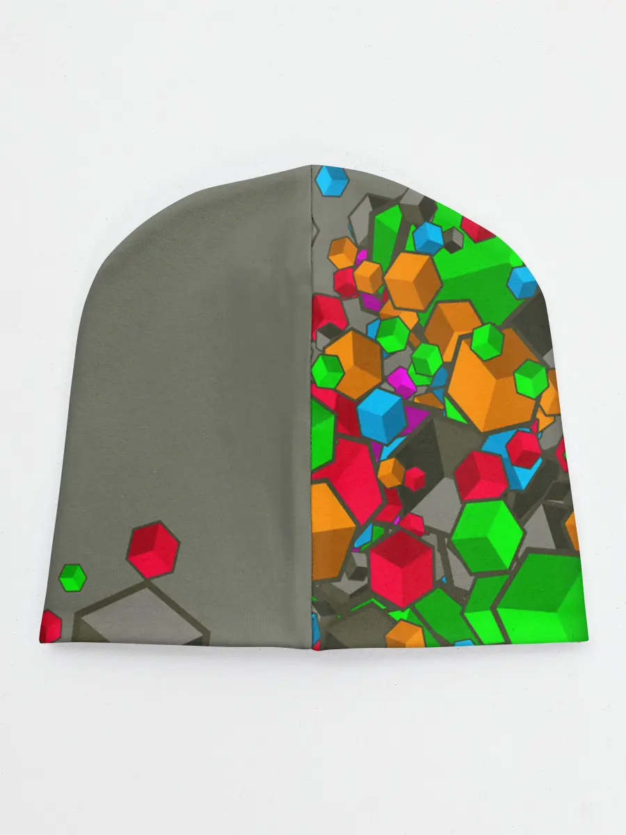 Детская шапка / Кубики