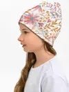 Детская шапка / Цветы
