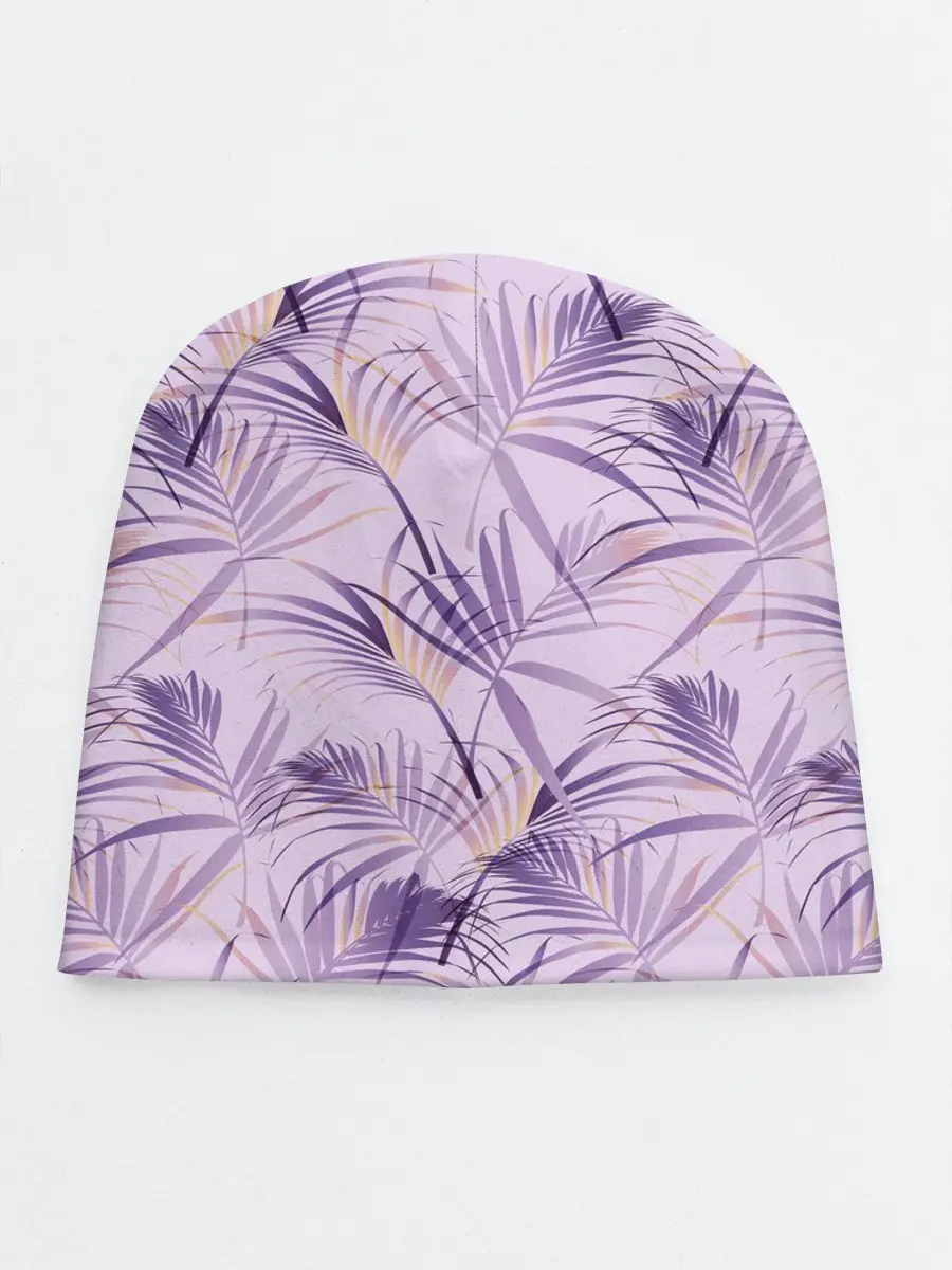 Детская шапка / Листья