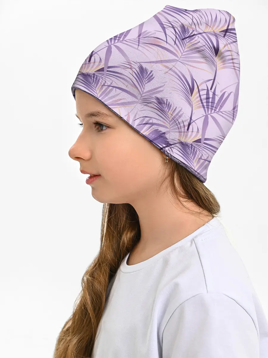 Детская шапка / Листья