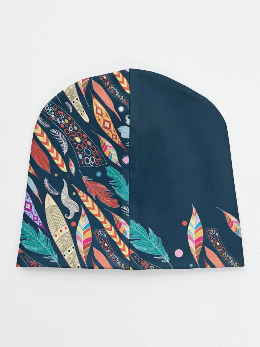 Детская шапка / Перья