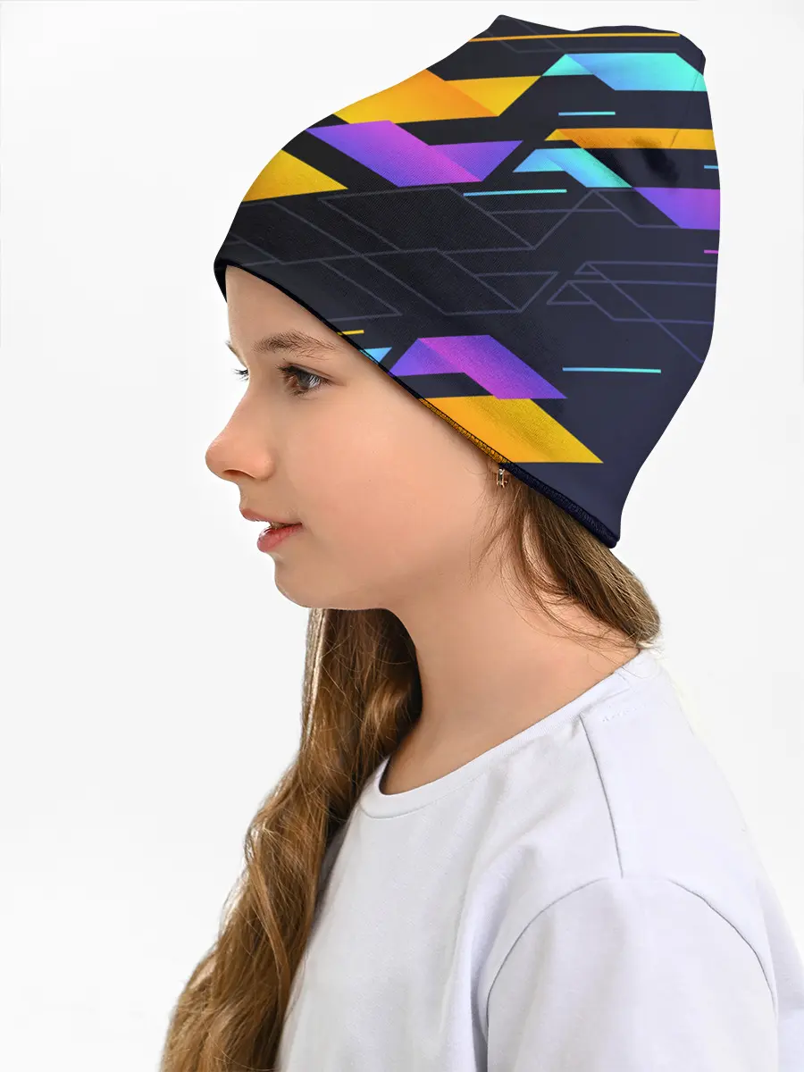 Детская шапка / Modern Geometry