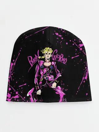 Детская шапка / Кира джоджо фиолетовые брызги