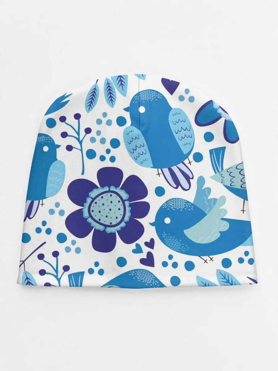 Детская шапка / Воробушки