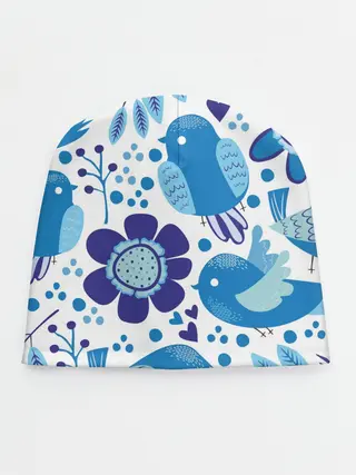 Детская шапка / Воробушки