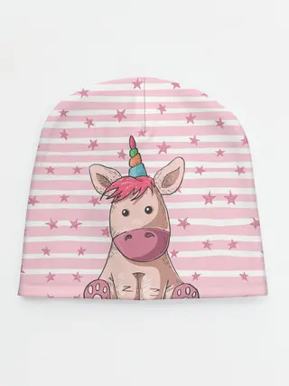 Детская шапка / Единорожек
