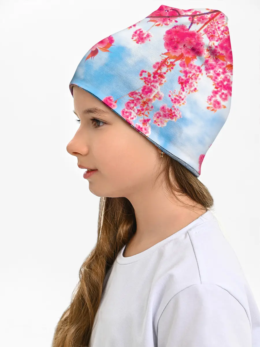 Детская шапка / Цветение Вишни