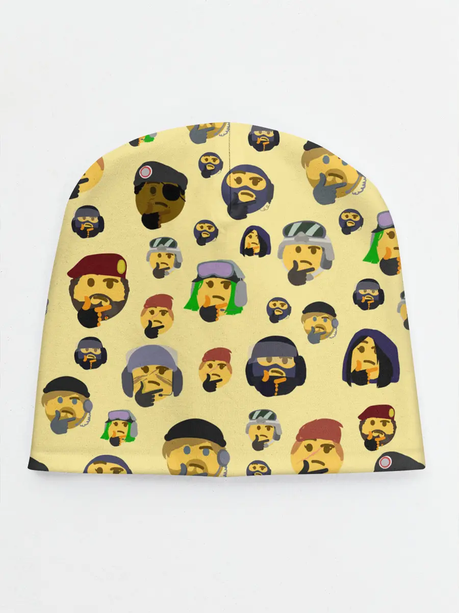 Детская шапка / Thinking emoji skins