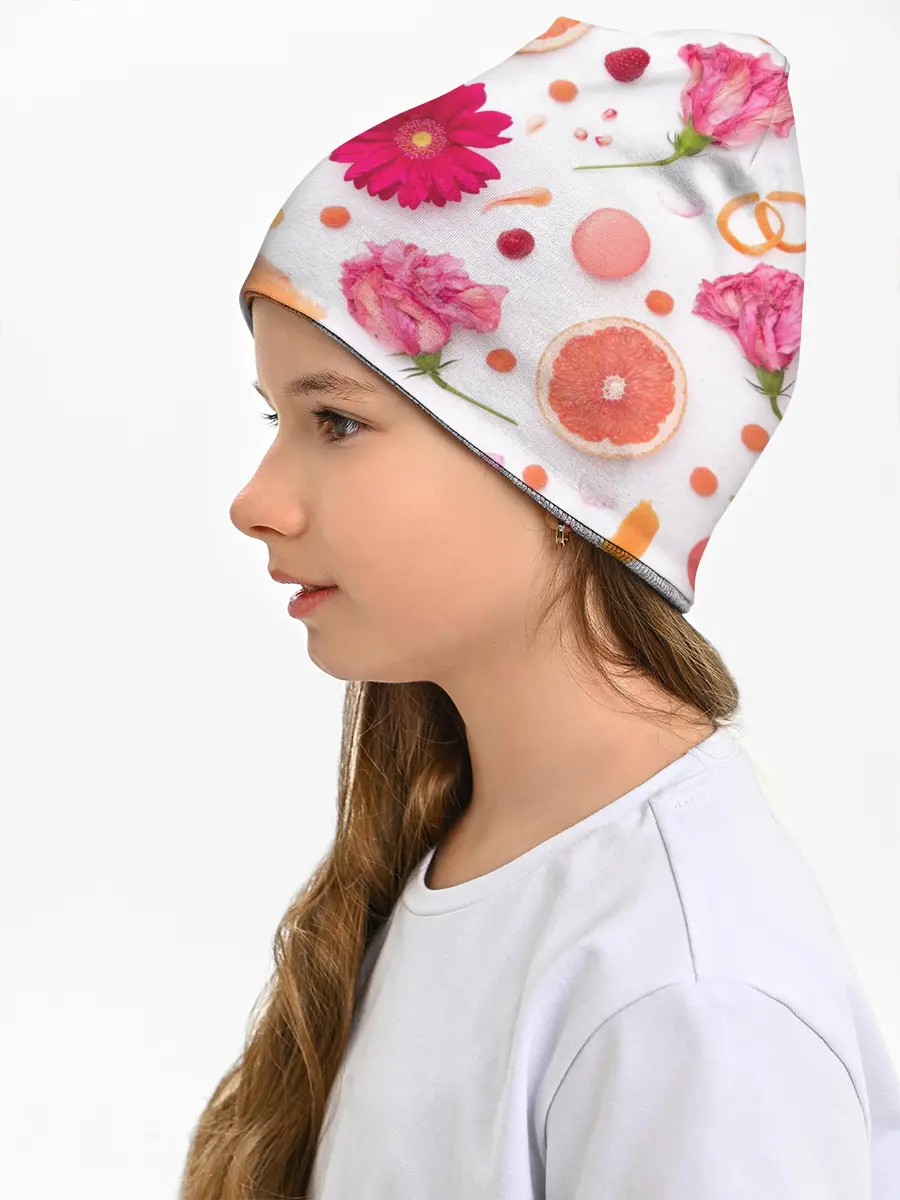 Детская шапка / Фрукты