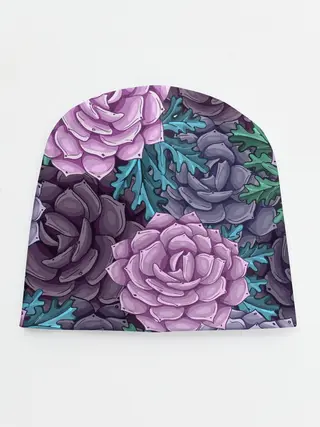 Детская шапка / Цветы