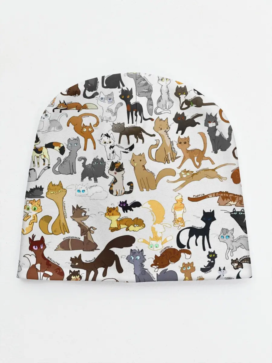Детская шапка / Котоколлаж 01