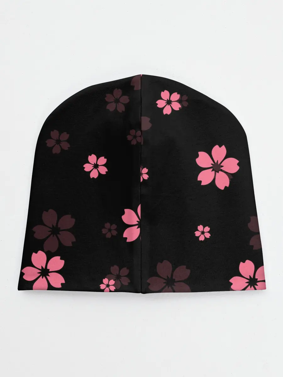 Детская шапка / Надзуко Камадо в цветах