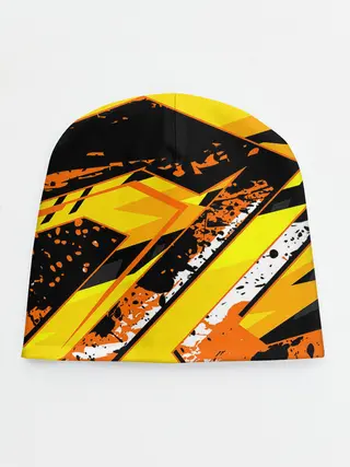 Детская шапка / orange cheeky rust