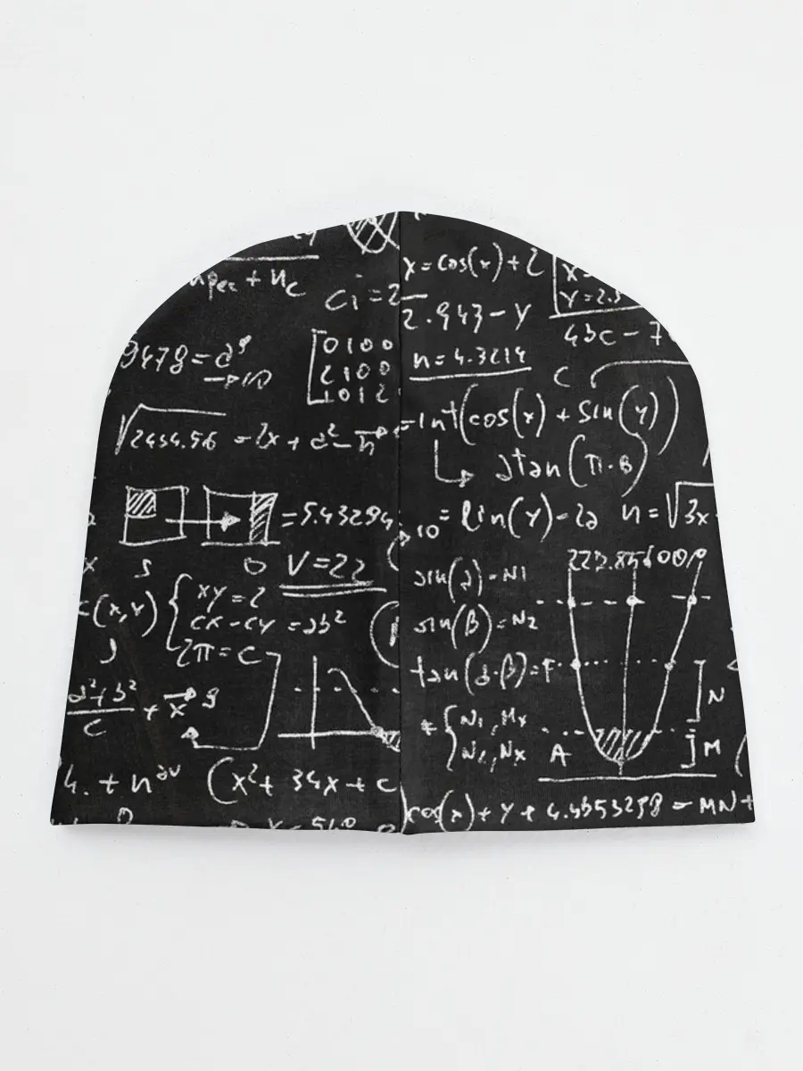 Детская шапка / Математические формулы