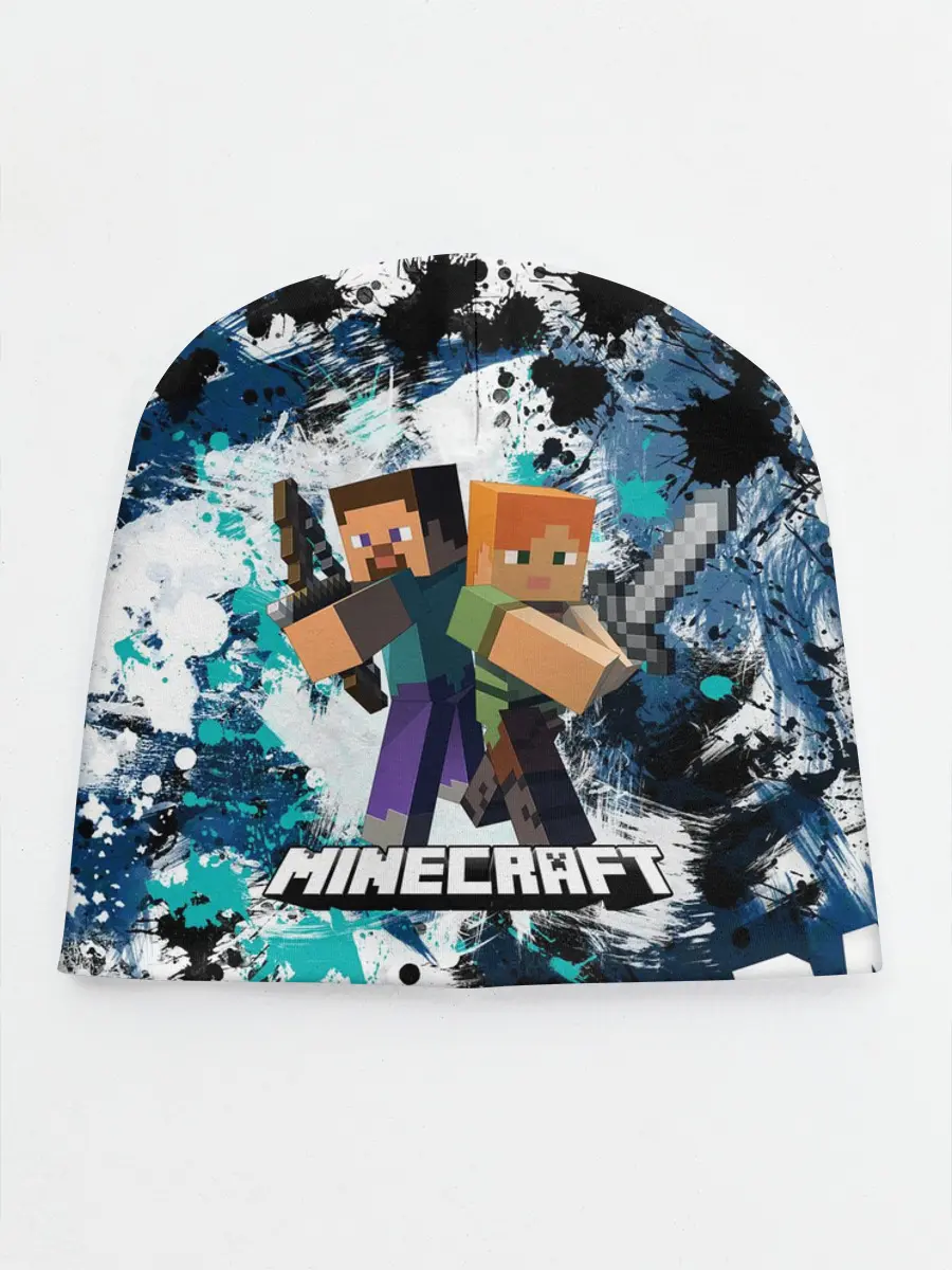 Детская шапка / Minecraft / Майнкрафт
