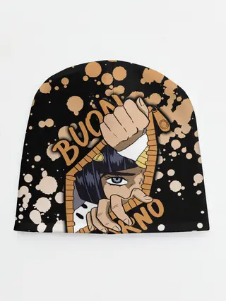 Детская шапка / Buon Giorno коричневые брызги