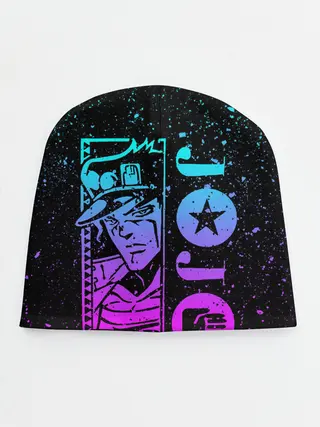 Детская шапка / Star Platina на черном брызги