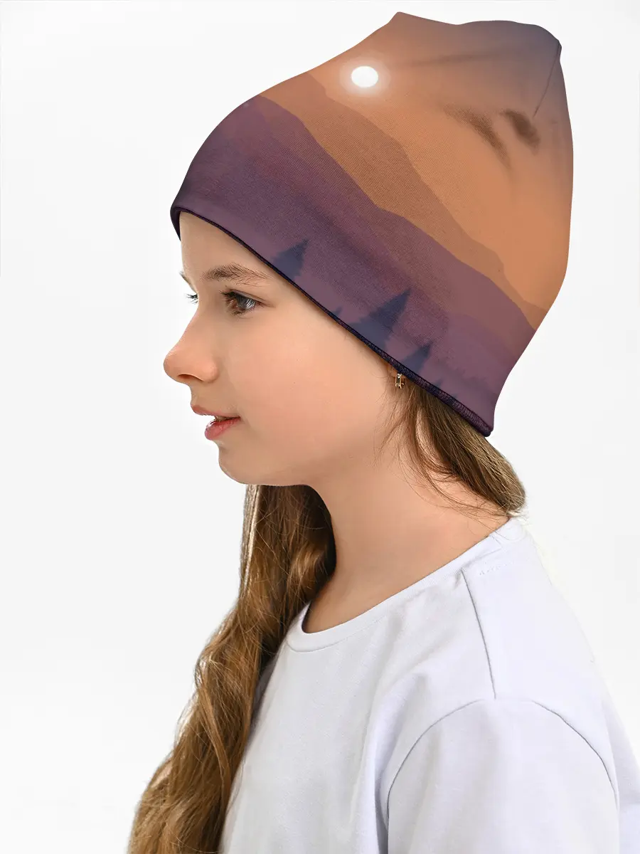 Детская шапка / Горы