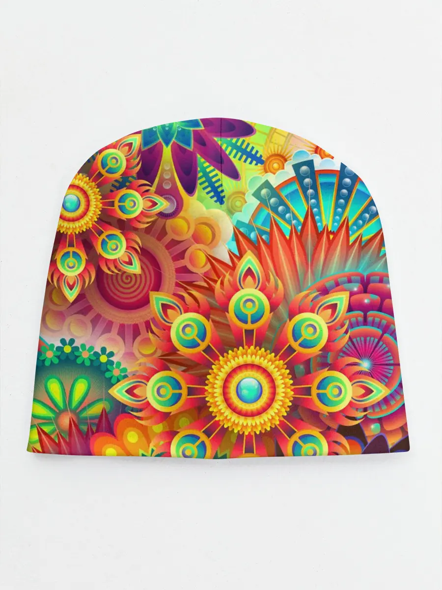 Детская шапка / Психоделия | Яркая