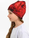 Детская шапка / Красный дым