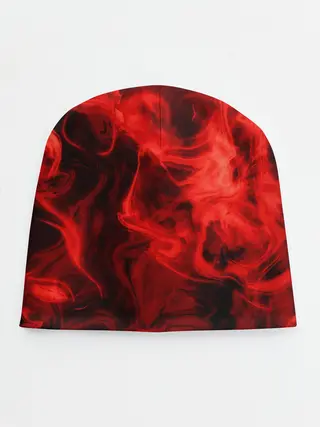 Детская шапка / Красный дым