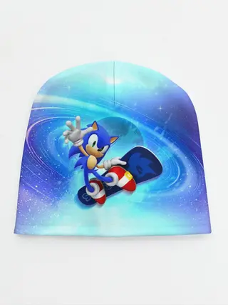 Детская шапка / Соник