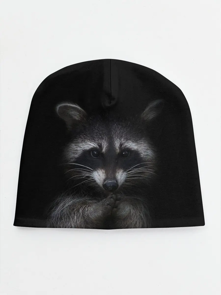 Детская шапка / Енот