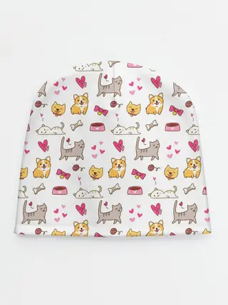 Детская шапка / Домашние питомцы