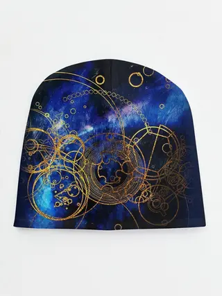 Детская шапка / Space Geometry