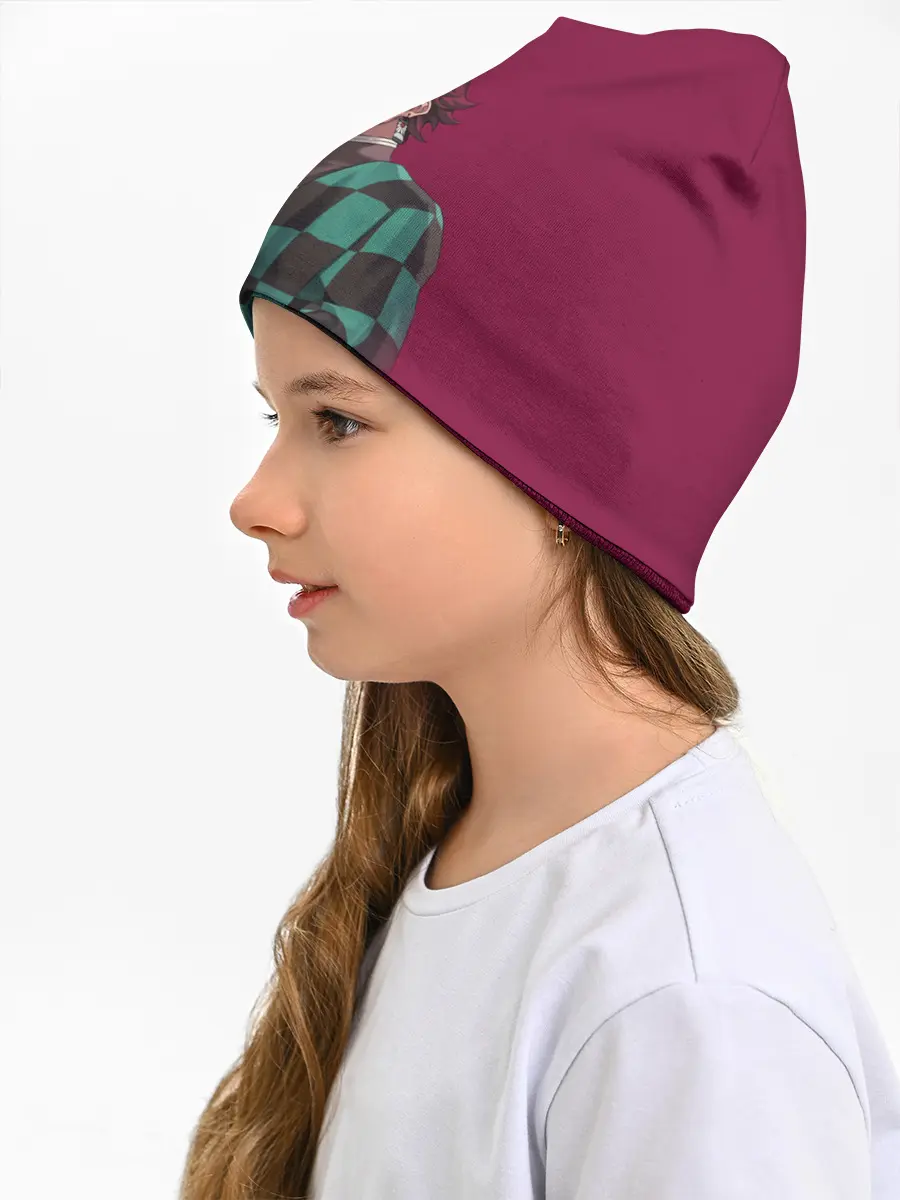 Детская шапка / KIMETSU NO YAIBA с маской