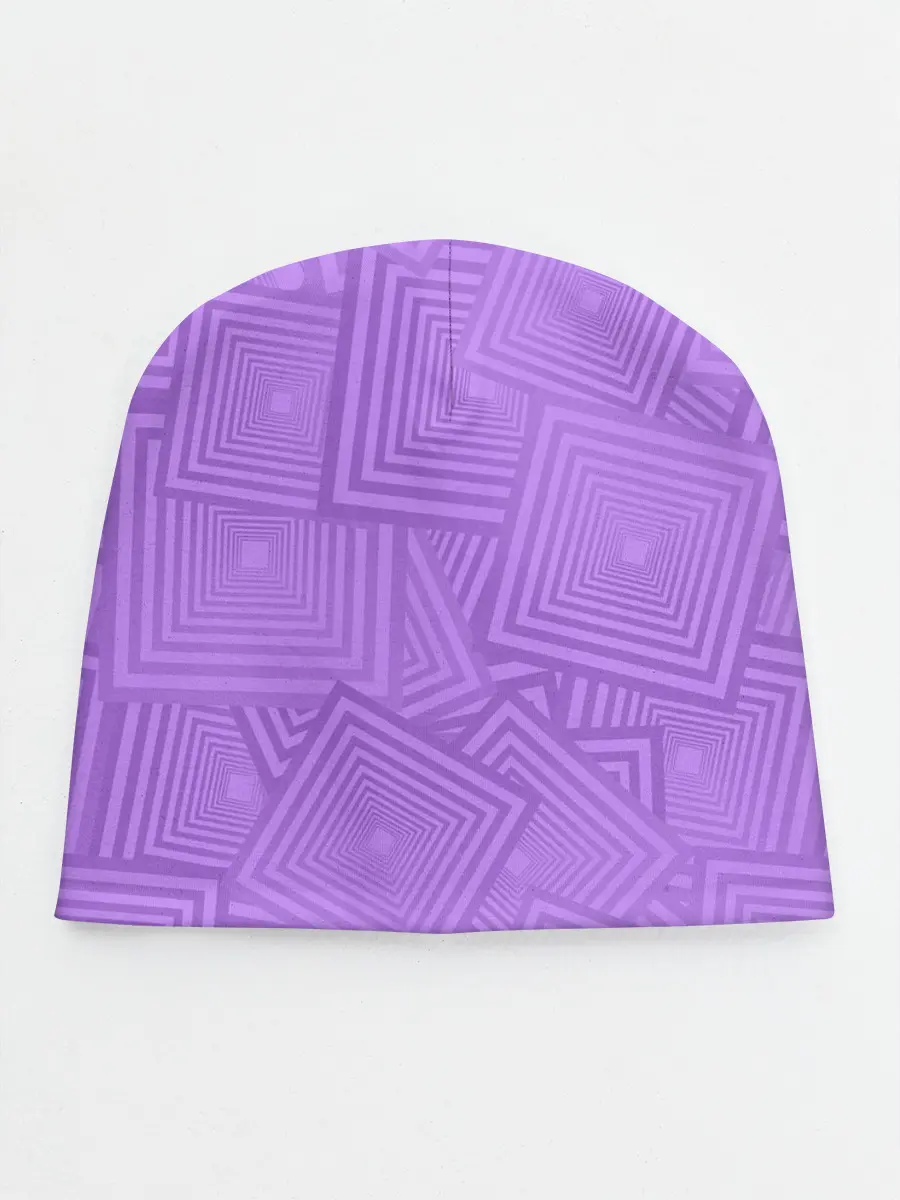 Детская шапка / Квадраты в квадратах