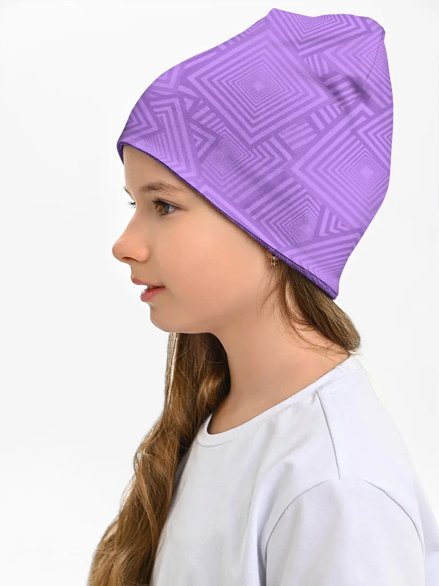 Детская шапка / Квадраты в квадратах