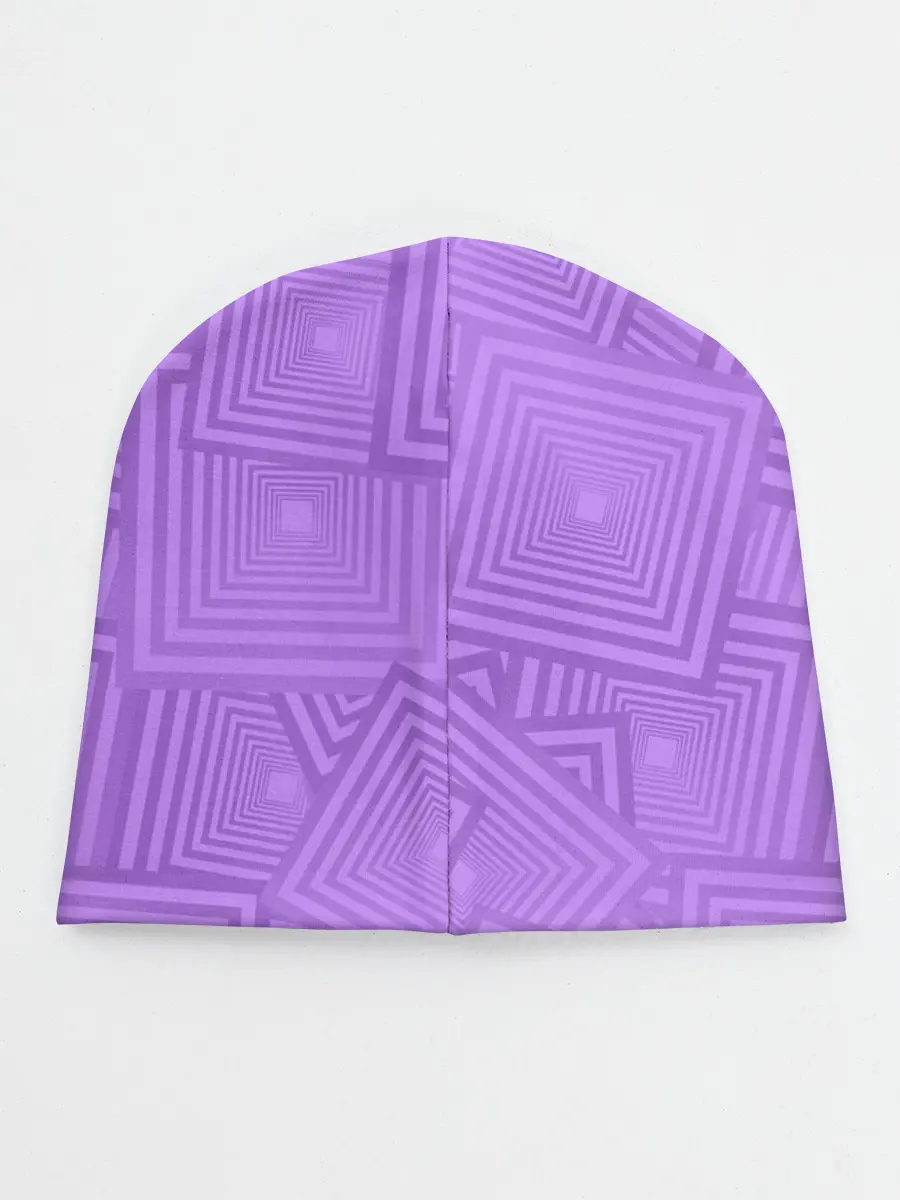 Детская шапка / Квадраты в квадратах