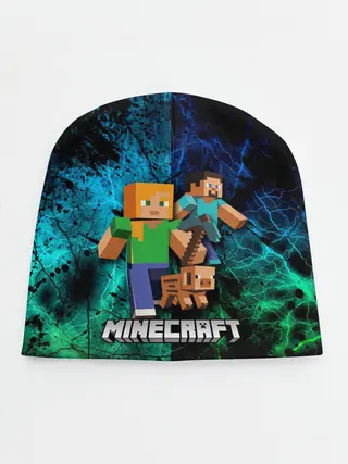Детская шапка / Minecraft / Майнкрафт
