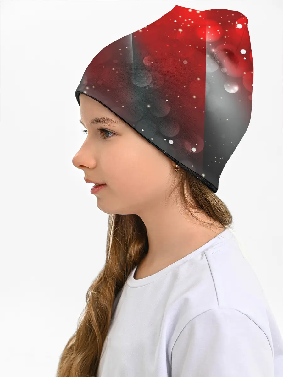 Детская шапка / Red & Black