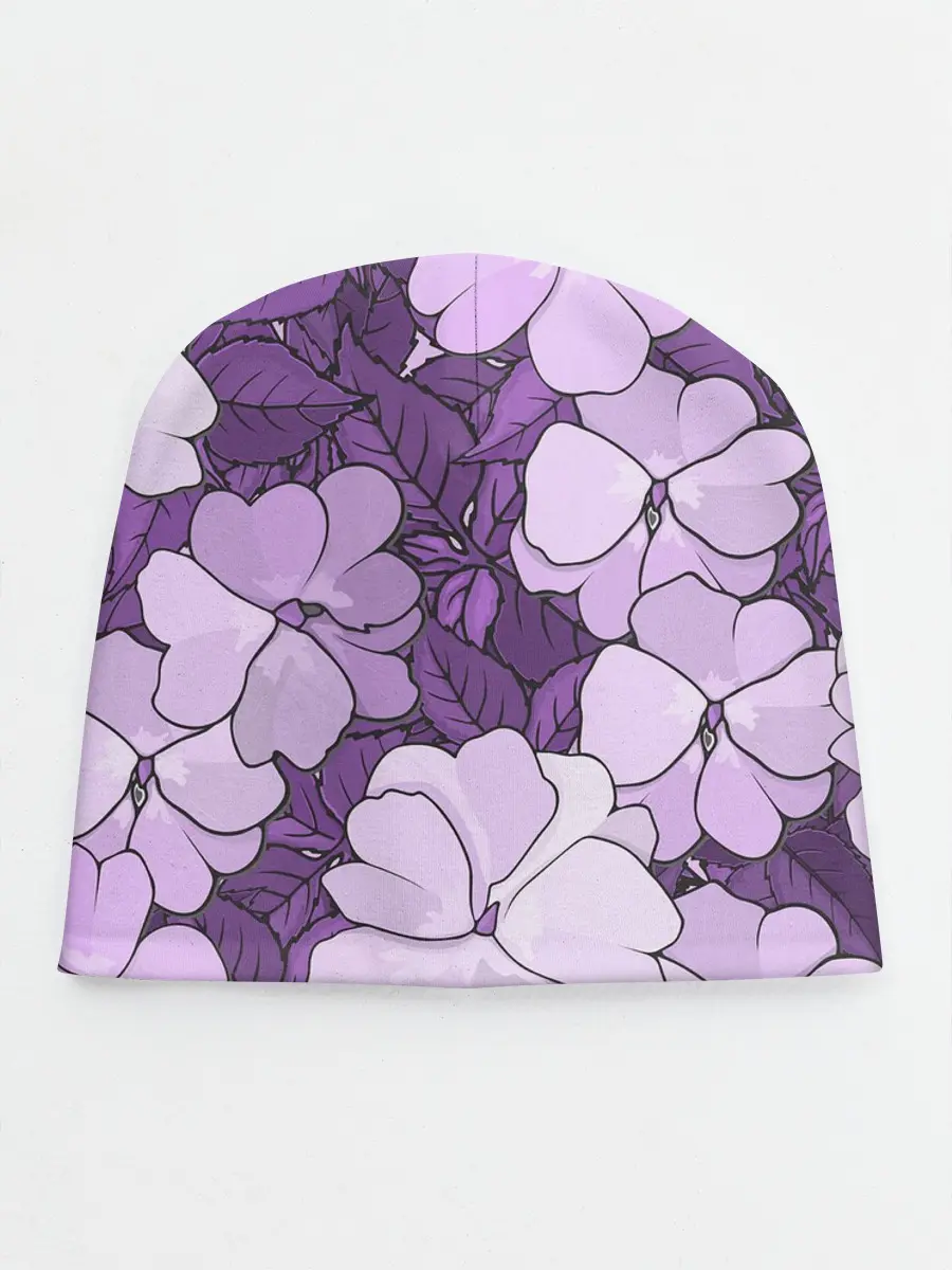 Детская шапка / Цветы