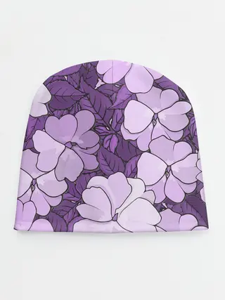 Детская шапка / Цветы
