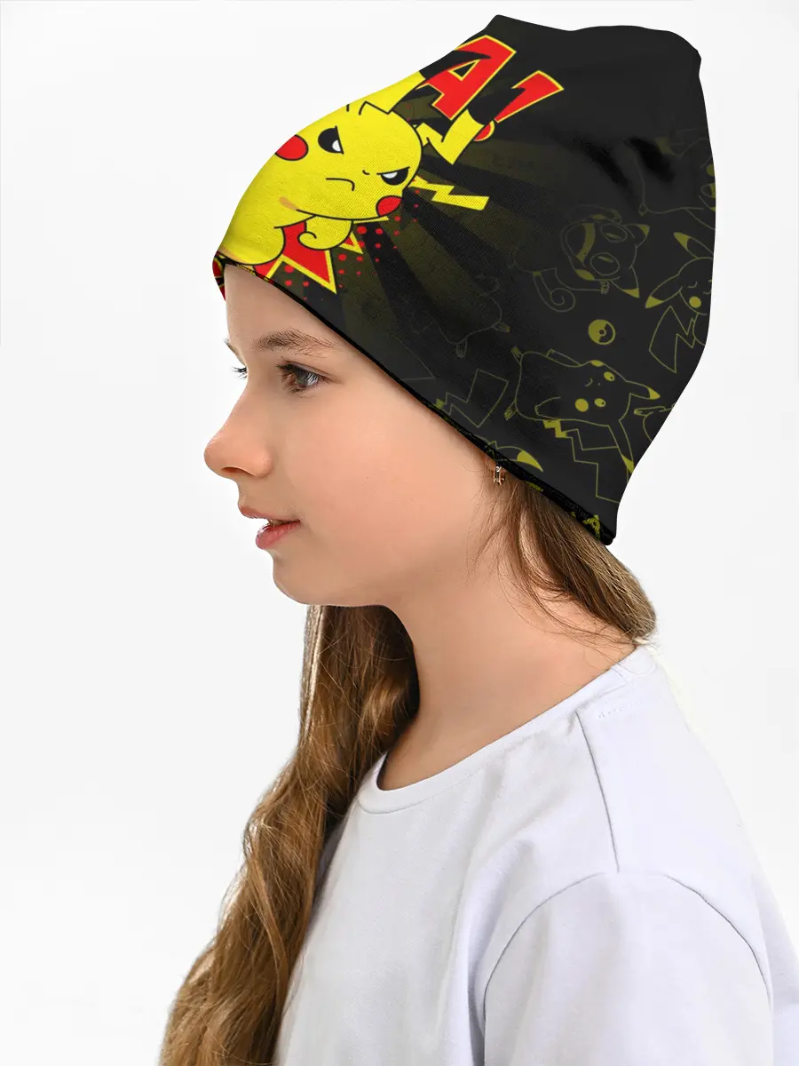 Детская шапка / ПИКАЧУ