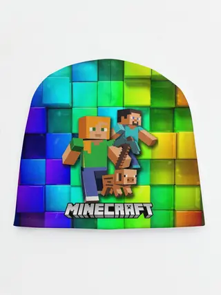 Детская шапка / Minecraft / Майнкрафт