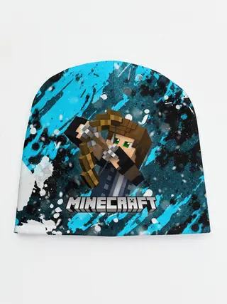Детская шапка / Minecraft / Майнкрафт