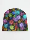 Детская шапка / Разноцветные вирусы