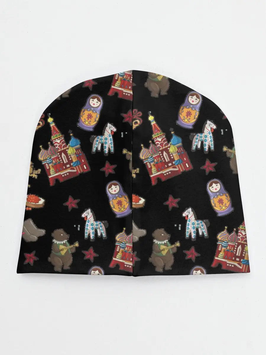 Детская шапка / Москва символика