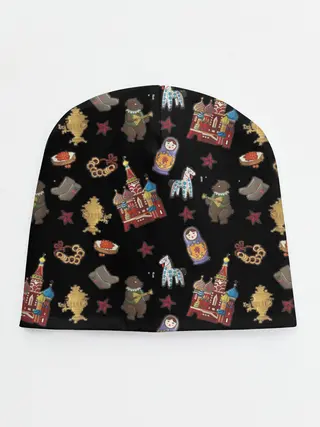 Детская шапка / Москва символика